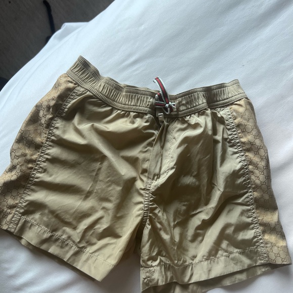 Gucci boys swim trunks